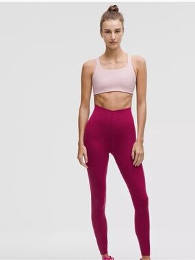 Lululemon Glow Up Super-High-Rise Tight 28" Magenta smoke